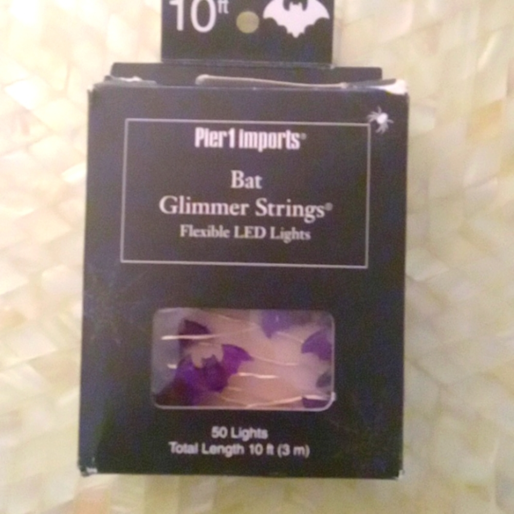 Pier 1 Bat Glimmer String lights